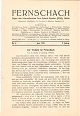 FERNSCHACH / 1931 vol 3, no 6